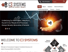 Tablet Screenshot of c3-systems.com